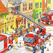 Ravensburger: Tűzoltók 3 x 49 darabos puzzle kép nagyítása