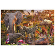Puzzle 3000 db - Afrikai állatvilág kép nagyítása