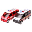 35578 - Mentő és rendőr kisbusz 12 cm