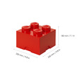 LEGO tárolódoboz piros kép nagyítása