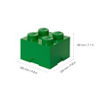 LEGO tárolódoboz zöld kép nagyítása