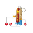 LEGO világítós kulcstartó Hotdog Guy kép nagyítása