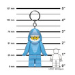 LEGO világítós kulcstartó Shark Guy kép nagyítása