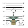 LEGO Star Wars világítós kulcstartó Baby Yoda kép nagyítása