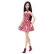 Barbie fashionista barátnők pink párducmintás ruhában kép nagyítása