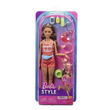 Barbie feltöltődés - futó Barbie baba kiegészítőkkel kép nagyítása