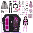 Monster high rémtrendi öltöző Draculaura babával kép nagyítása