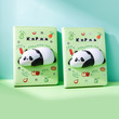 Pandás squishy füzet 96 oldalas kép nagyítása