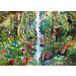 Puzzle 9000 db - Dzsungel állatok kép nagyítása