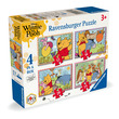 Puzzle 4in1- Micimackó kép nagyítása