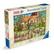 Puzzle 1000 db - Rózsa házikó kép nagyítása