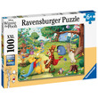 Puzzle 100 db - Micimackó mentőakció kép nagyítása