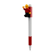 LEGO gél toll minifigurával piros kép nagyítása