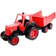 38517 - Műanyag traktor utánfutóval 68 cm - többféle