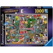 41359 - Ravensburger: Puzzle 1 000 db - Varázslatos ABC E