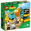 42357 - LEGO® DUPLO TOWN Teherautó és lánctalpas exkavátor 10931