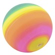 Szivárvány színű labda, 8 cm 3 db /csomag kép nagyítása
