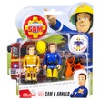 45823 - Simba: Sam a tűzoltó figura 2 darabos készlet - többféle