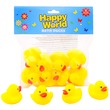 46663 - Gumikacsa fürdőjáték 8 darabos készlet