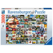 Ravensburger VW Bully pillanatok 3000 darabos puzzle kép nagyítása