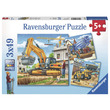 53205 - Ravensburger: Puzzle 3x49 db - Óriási munkagépek