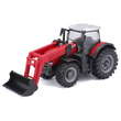 Bburago 10 cm traktor - Massey Ferguson markolóval kép nagyítása