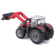 Bburago 10 cm traktor - Massey Ferguson markolóval kép nagyítása