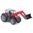 Bburago 10 cm traktor - Massey Ferguson markolóval kép nagyítása