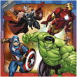 Ravensburger: Puzzle 3x49 db - Marvel hősök kép nagyítása