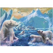 Puzzle 300 db - Utazás a jegesmedvékhez kép nagyítása