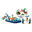 LEGO City 60377 Felfedező búvárhajó kép nagyítása