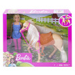 55453 - Barbie lovas szett babával