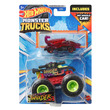 Hot Wheels monster truck autó Hot Wheels kisautóval kép nagyítása