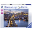 62156 - Ravensburger: Puzzle 1000 db - Prága éjjel