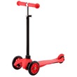 Háromkerekű roller - piros, 68 cm kép nagyítása