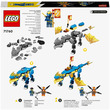 LEGO Ninjago 71760 Jay mennydörgő EVO sárkánya kép nagyítása