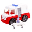 65947 - LENA: Műanyag mentő teherautó - 28 cm