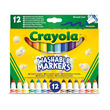 69350 - Crayola: 12 db tompahegyű lemosható filctoll