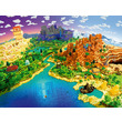Puzzle 1500 db - A Minecraft világa kép nagyítása