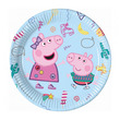 76186 - Peppa malac papírtányér - 23 cm, 8 db / csomag