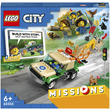 76425 - LEGO City Missions 60353 Vadállat mentő küldetések