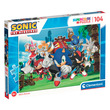 79730 - Clementoni 104 db-os puzzle Sonic