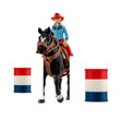 Schleich Hordóverseny cowgirllel kép nagyítása
