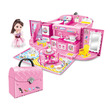 82612 - Babaház kistáskában, babával és bútorokkal