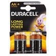86241 - Duracell AA ceruzaelem 4 darabos készlet