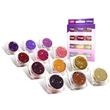 Csillámpor szett 12 x 2, 5 ml meleg színek (warm colours) kép nagyítása