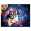 Ravensburger Puzzle 1500 db - Macskák az űrben kép nagyítása